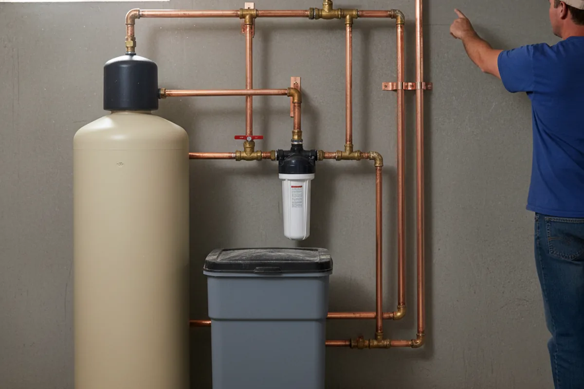 Whole-house water treatment system installed in Rialto